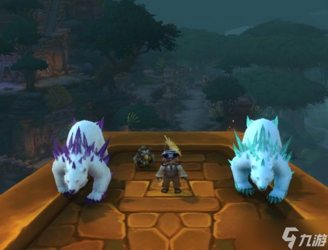 魔兽世界绿色雪暴熊怎么抓