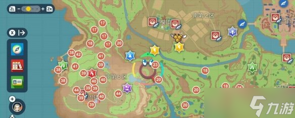 《宝可梦朱紫》训练家坐标地图分享 训练家在哪里？