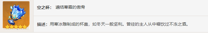 原神冰风迷途的勇士图鉴