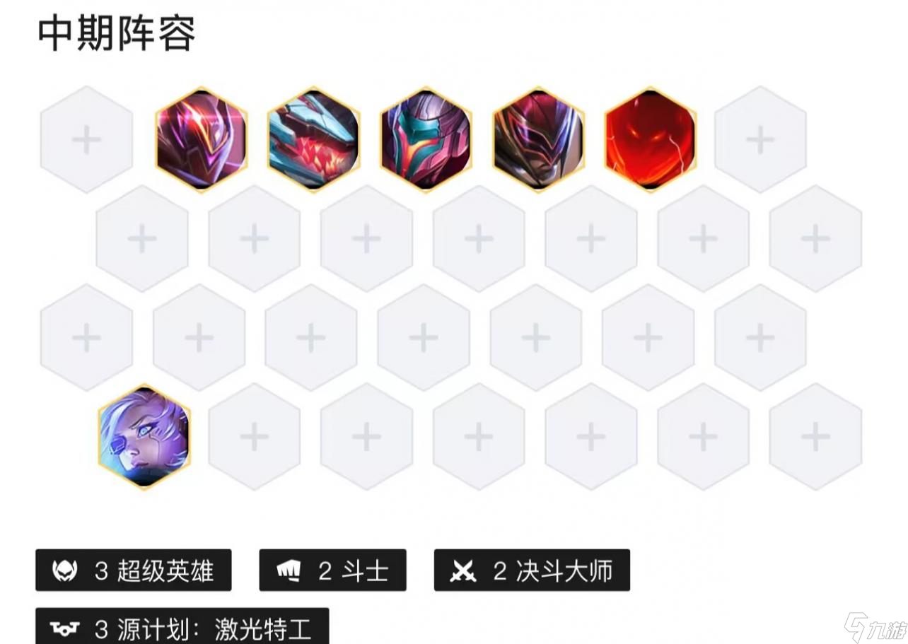 云顶之弈源计划激光特工阵容搭配推荐