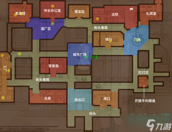 《鹅鸭杀》游戏全地图介绍