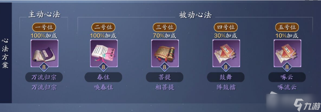 《天涯明月刀手游》雪衣门派心法推荐