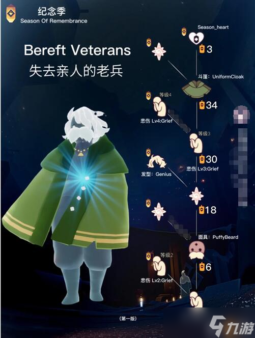 光遇缅怀季兑换图