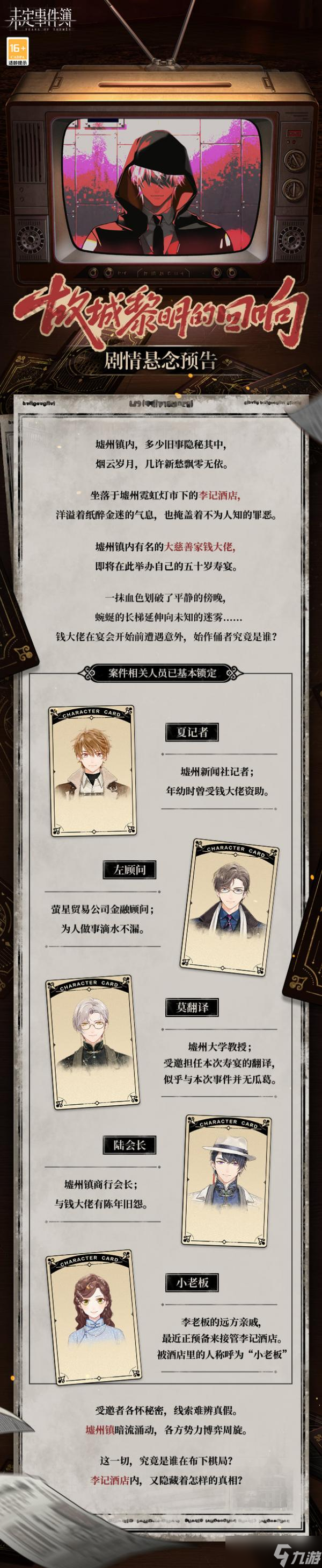 未定事件簿故城黎明的回响活动介绍