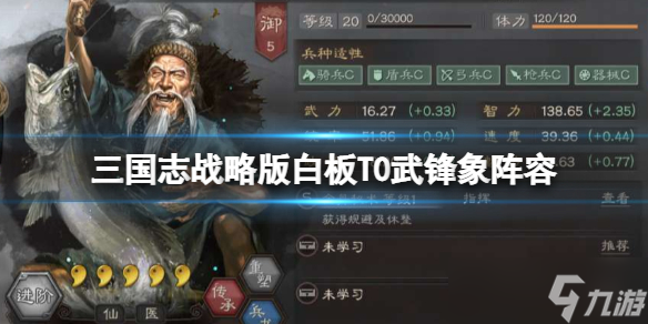 《三国志战略版》白板T0武锋象阵容 左慈太史慈许攸