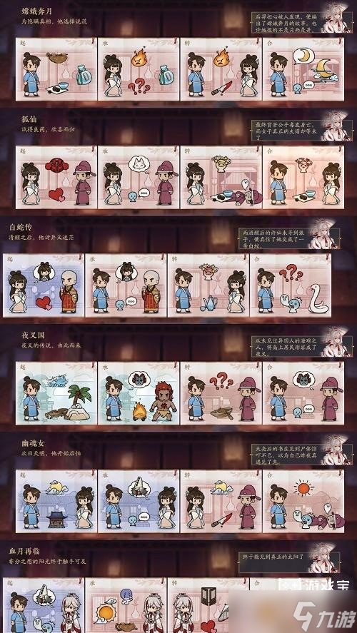 花亦山心之月十四夜语答案攻略