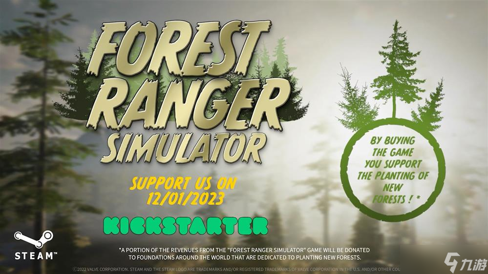 模拟新游《森林护林员模拟器》将开启众筹 最新预告片公布