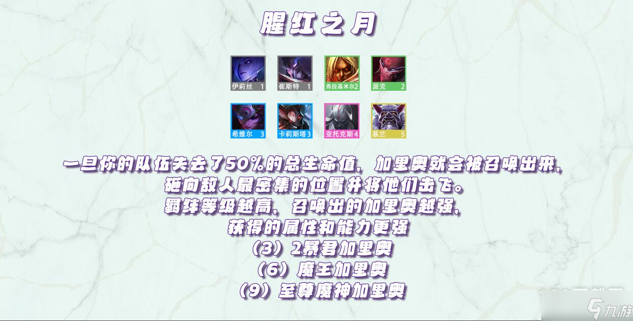 金铲铲之战天选福星版本全羁绊效果一览