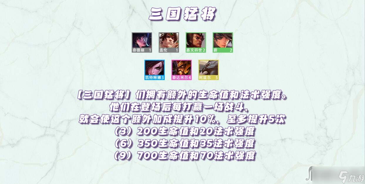《金铲铲之战》天选福星版本羁绊效果大全