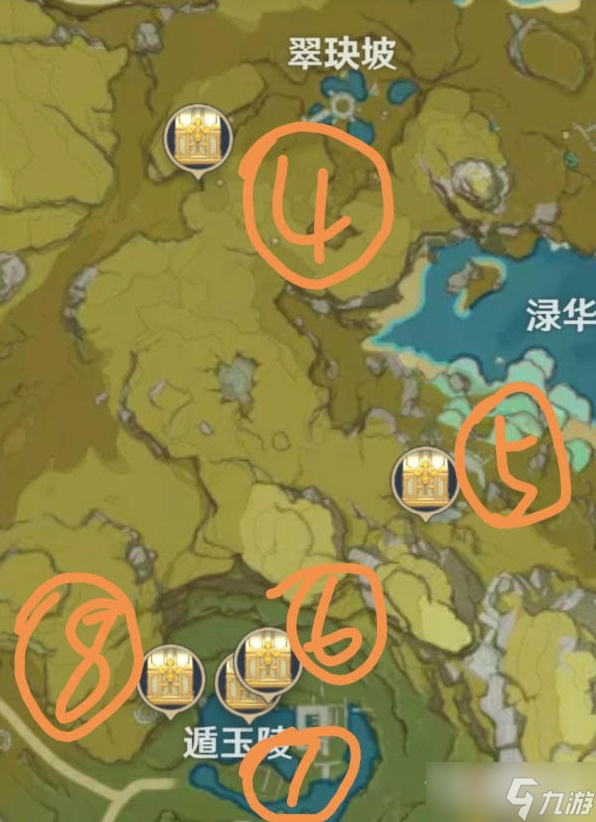 《原神》璃月地区华丽宝箱位置一览