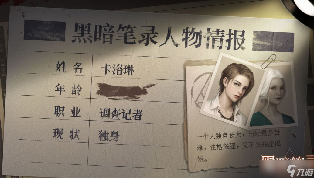 《黑暗笔录》女主背景介绍