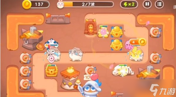 《保卫萝卜4》饿龙传说14关攻略