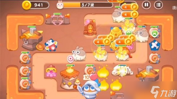 《保卫萝卜4》饿龙传说14关攻略