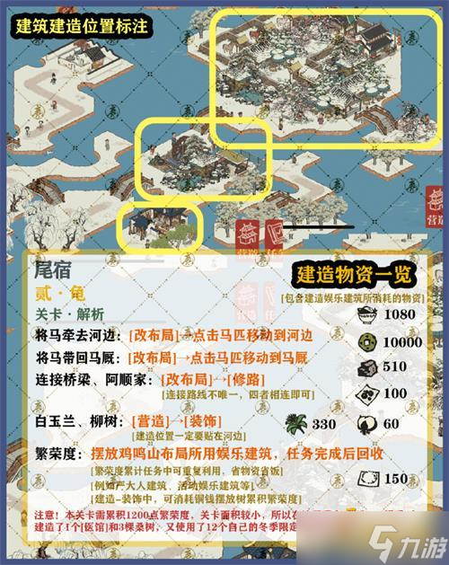 江南百景图尾宿怎么过