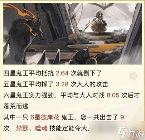 阴阳师超鬼王战绩如何查询