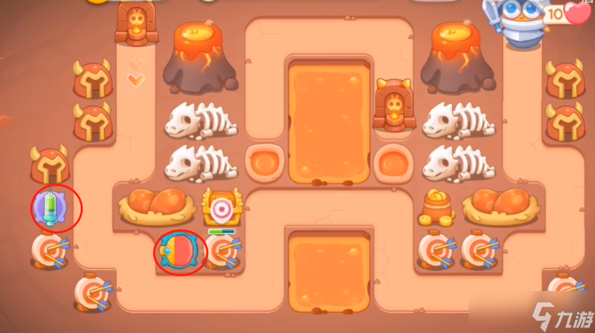 《保卫萝卜4》饿龙传说第20关通关攻略