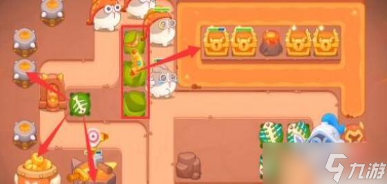 保卫萝卜4饿龙传说第26关通关攻略