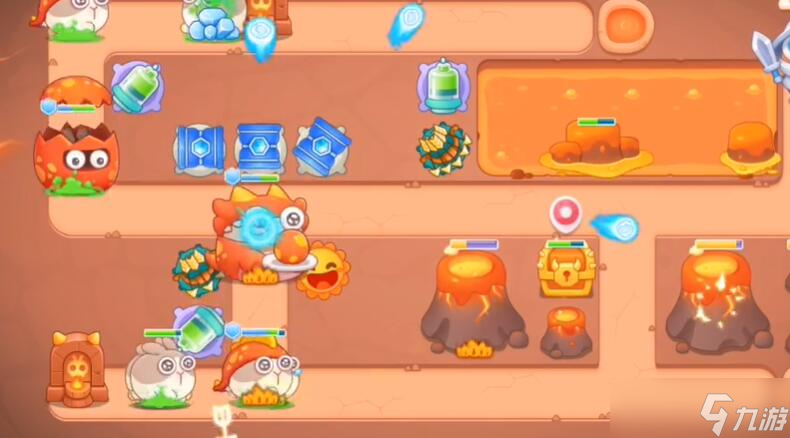 《保卫萝卜4》饿龙传说第13关满星攻略