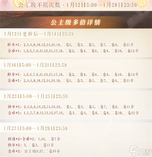 《奇迹暖暖》2023新春活动一览