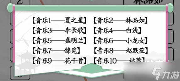 汉字找茬王连线女主的BGM怎么过