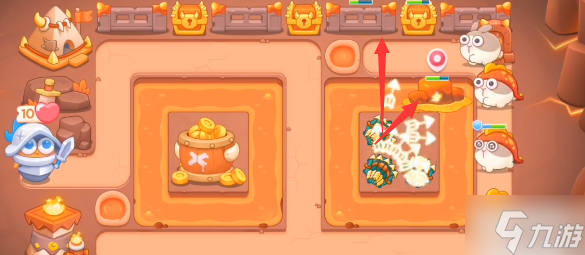 保卫萝卜4饿龙传说第29关攻略