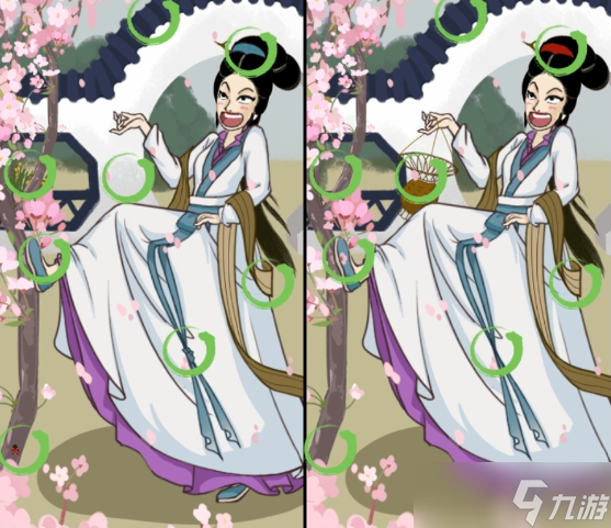 《汉字找茬王》黛玉葬花找出8处不同通关攻略