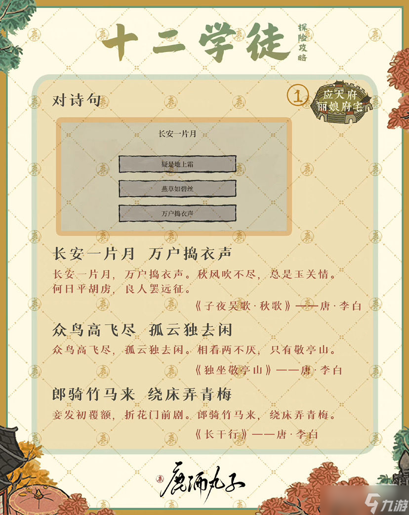 《江南百景图》十二学徒探险教程