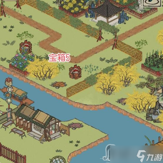 《江南百景图》扬州府探险宝箱位置