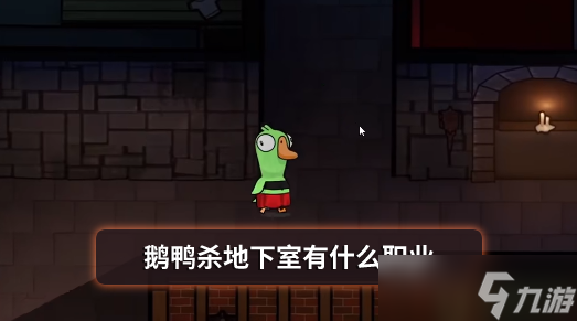 鹅鸭杀地下室有什么职业