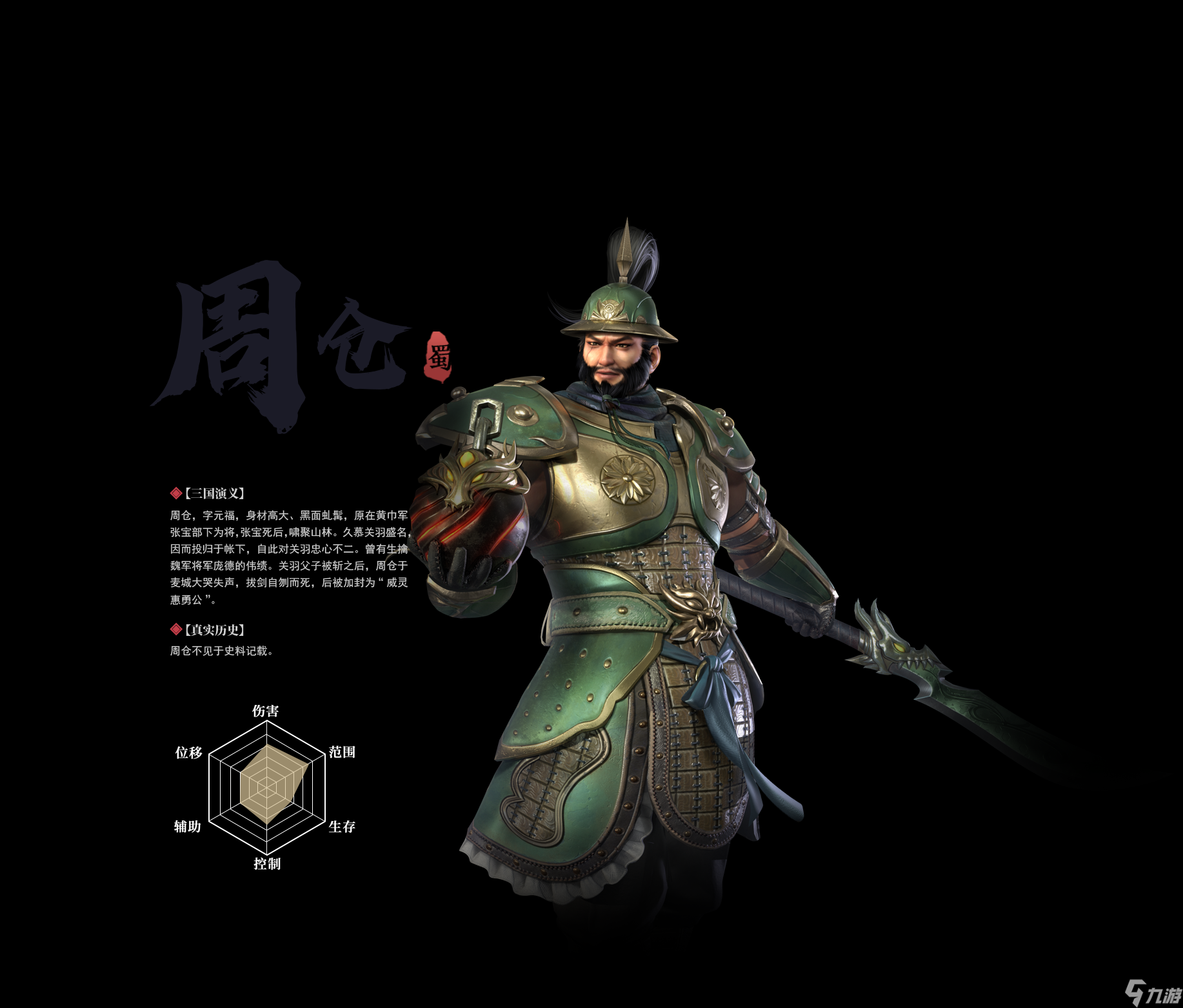 极无双2周仓怎么样？极无双2周仓角色图鉴一览
