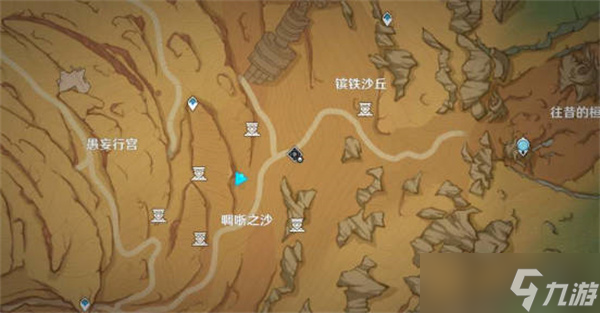 原神千壑沙地圣章石位置攻略