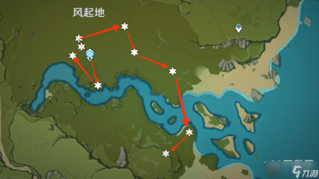 《原神》风车菊采集路线推荐