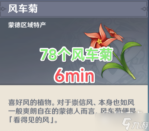 原神风车菊采集位置大全