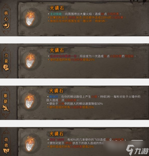 《暖雪》火硝石详细属性详情
