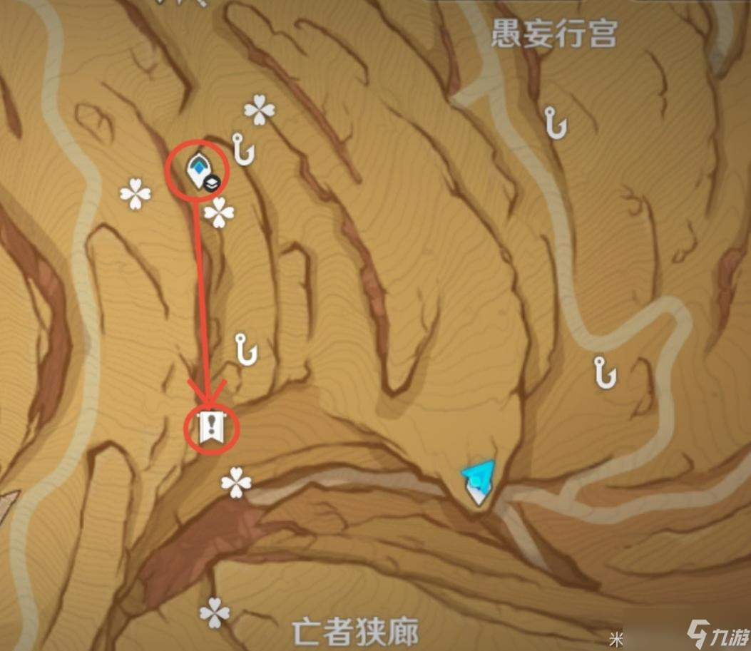 原神3.4千壑沙地圣章石柱位置大全