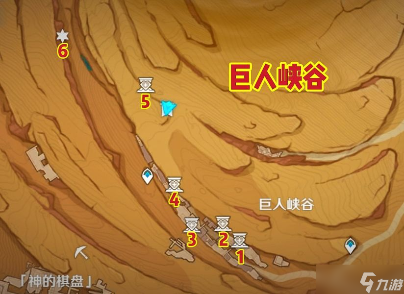 原神千壑沙地全圣章石收集攻略