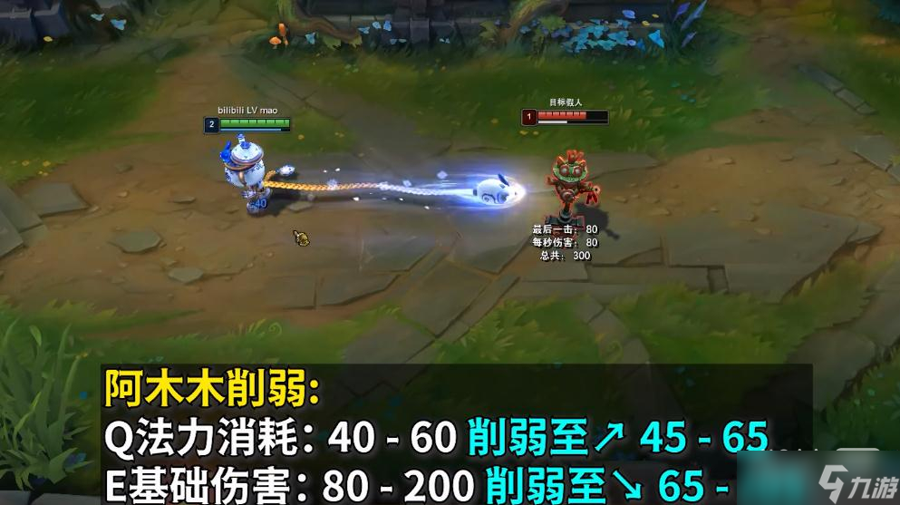 《英雄联盟》PBE13.3版本阿木木削弱详情