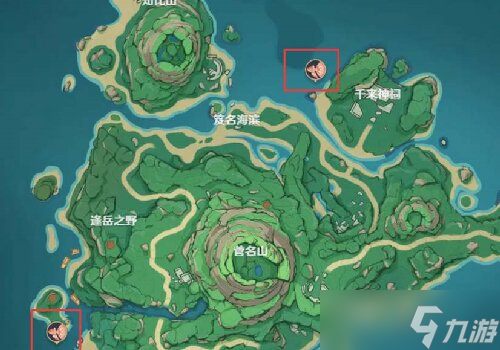 原神花鳉在哪钓地图
