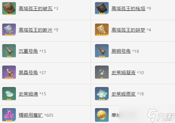 原神雪葬的星银90级属性多少