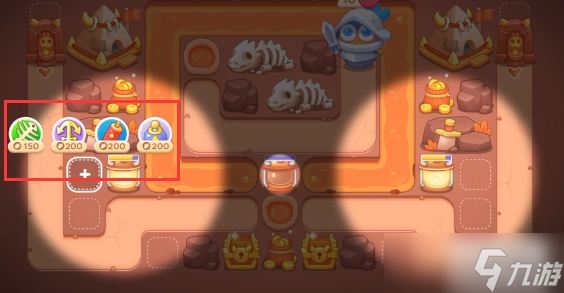保卫萝卜4饿龙传说第33关攻略