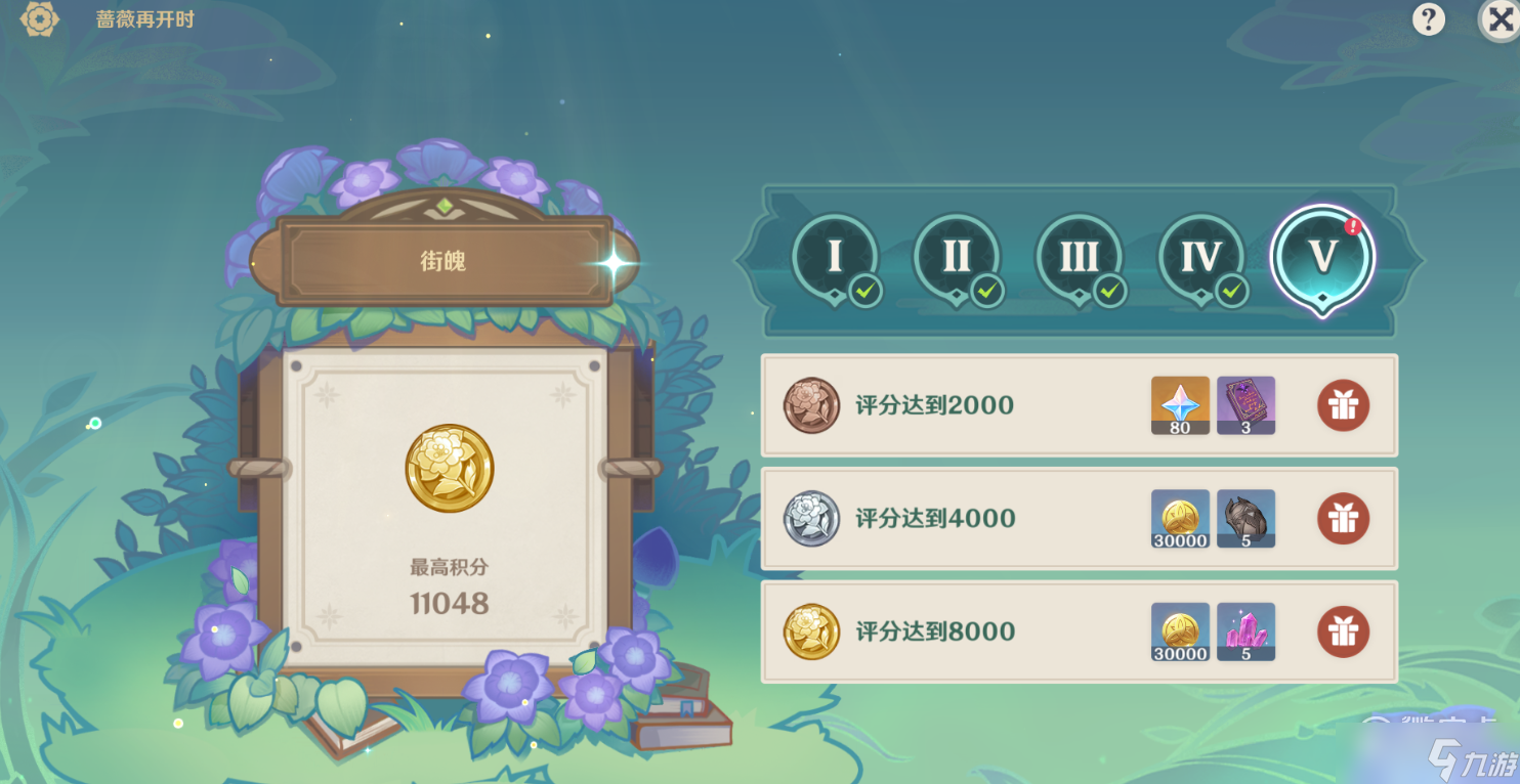 原神蔷薇再开时第五天配队攻略详情