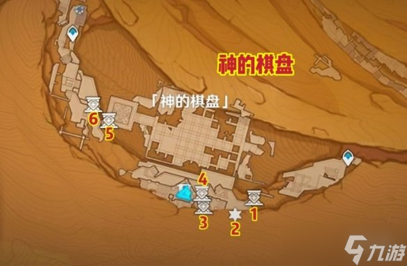 《原神》千壑沙地圣章石碑 千壑沙地圣章石柱子