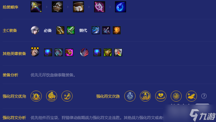 《金铲铲之战》S8秘术宗师玉剑阵容攻略