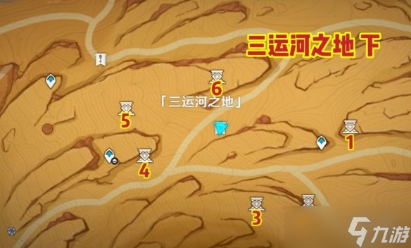 《原神》千壑沙地圣章石碑 千壑沙地圣章石柱子