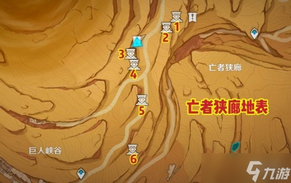 《原神》千壑沙地圣章石碑 千壑沙地圣章石柱子