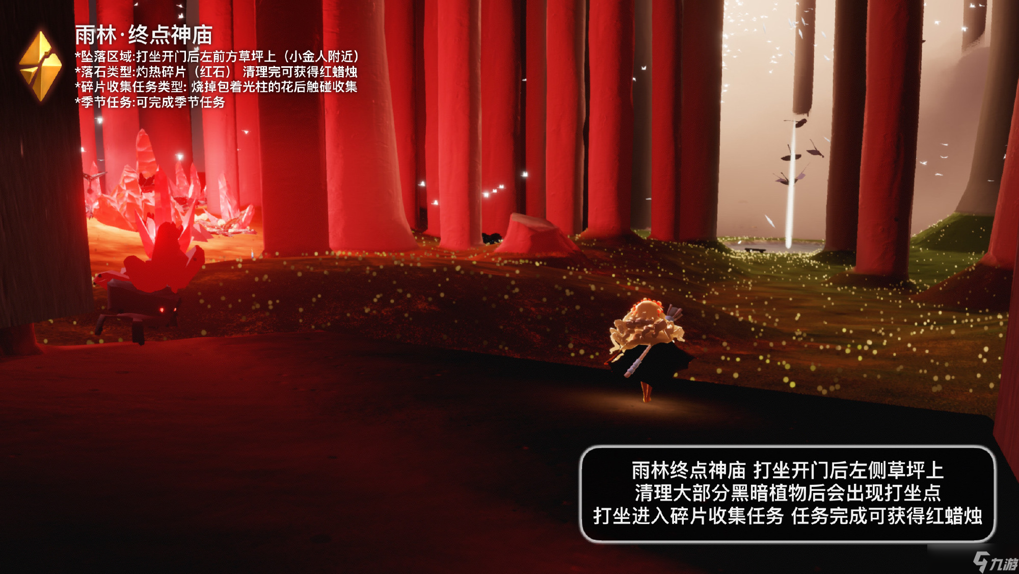 光遇雨林红石什么时候降落
