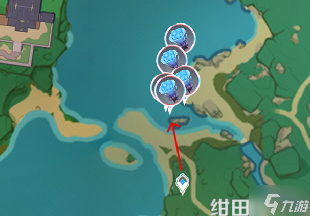 原神海灵芝分布图