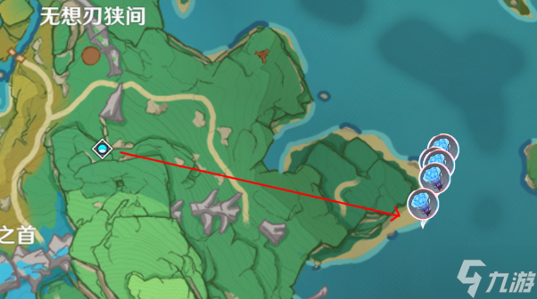 原神海灵芝分布图