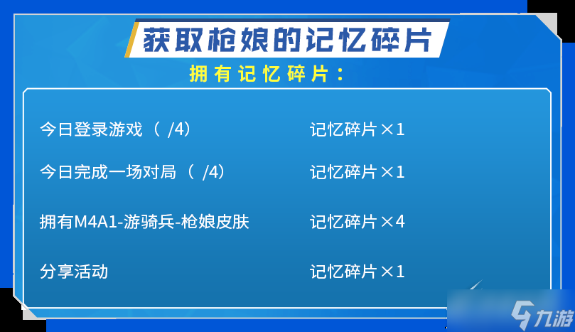《cf手游》枪娘记忆觉醒活动一览