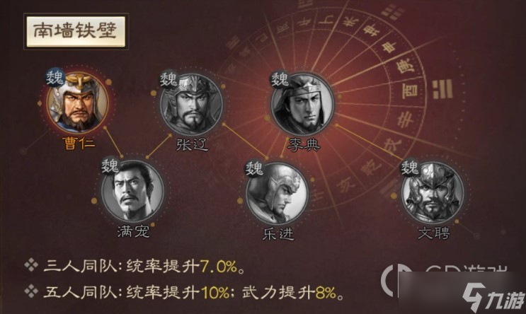 《三国志战棋版》李典战法搭配分享
